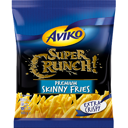 SuperCrunch Premium Skinny Fries Aviko Krispiga Super Crunch Och